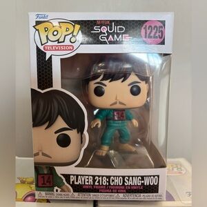 Funko Pop TV Netflix Squid Games Player 218 Cho Sang-Woo